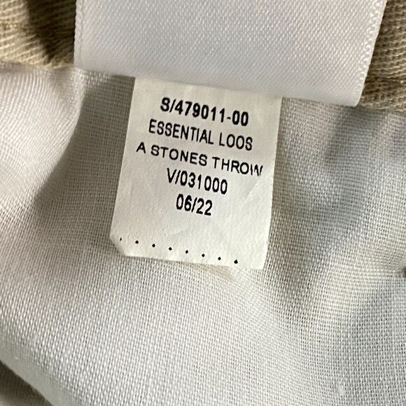 New Old Navy Loose Taper Built-In Flex Pleated Chino Pants Men's Size 34 x 32 - Picture 6 of 8